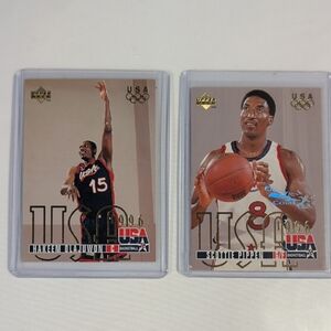 1996 Olympic Basketball Trading Cards